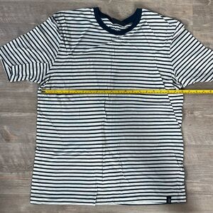 Scotch and Soda Men’s T Shirt Striped Blue